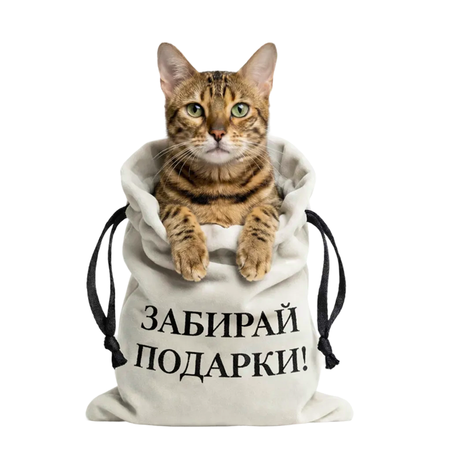 Открыть подарки